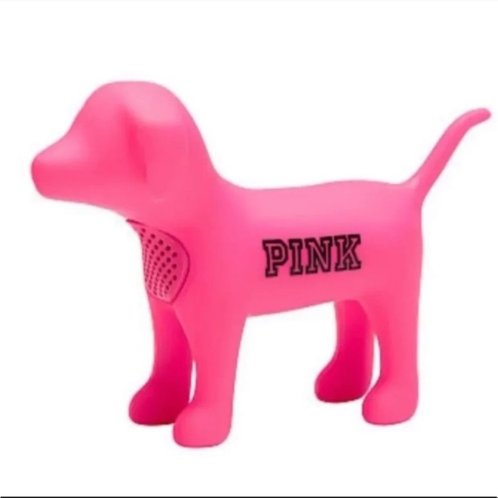 New in box PINK Victoria’s Secret dog Bluetooth speaker - 2017